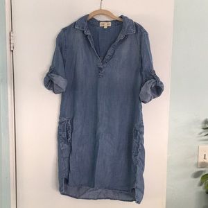 Cloth and stone denim dress